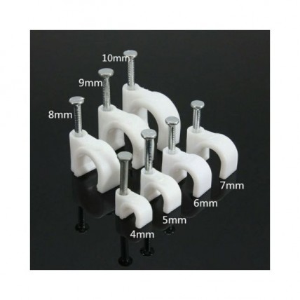 CABLE CLIP 22MM - 40PCS
