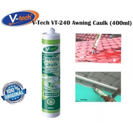 V-TECH AWNING CAULK 400ML - VT-240 - GREY