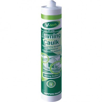 V-TECH AWNING CAULK 400ML - VT-240 - WHITE