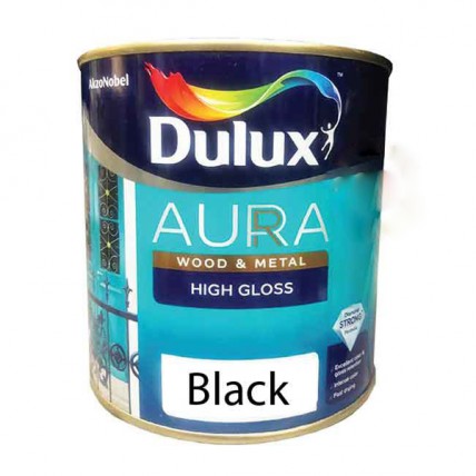 DULUX GLOSS FINISH 1LT 122 - BLACK