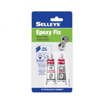 SELLEYS EPOXY FIX SUPER STEEL 5M 35ML