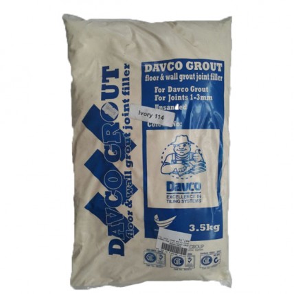 DAVCOGROUT 3.5KG - 114 - IVORY (DVG 114)