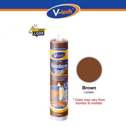 V-TECH GAP SEALANT 450GM - VT-224 - BROWN