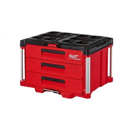 MILWAUKEE PACKOUT 3 DRAWER TOOL BOX - 48-22-8443