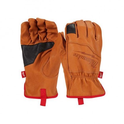 MILWAUKEE GOATSKIN LEATHER GLOVES (M) - 0011D