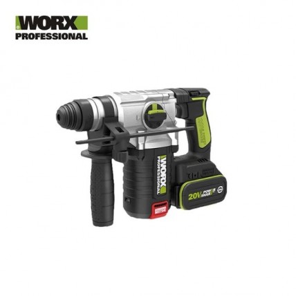 WORX 20V BRUSHLESS 24MM 3-F ROTARY HAMMER - WU388