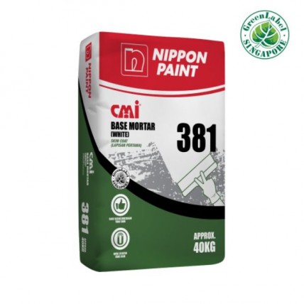 CMI BASE MORTAR WHITE 381 - 40KG/42 BAG
