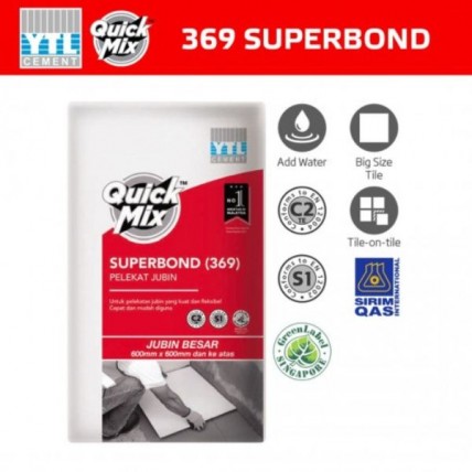 QUICKMIX 369 CEMENT GUM SUPERBOND 25KG