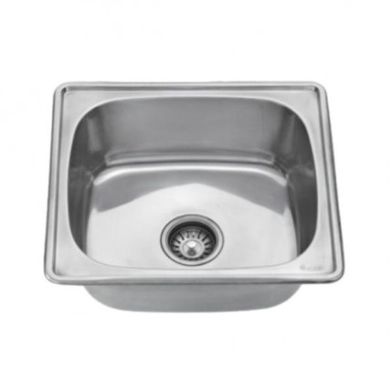 ISANO SINGLE BOW SINK 480MM X 430MM X 165MM X 0.6MM-BS06