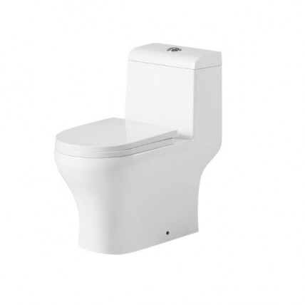 SORENTO ONE PIECE W/DOWN 3/6L D/FLUSH WC SET P-TRAP 180MM - SRTWC287-RL