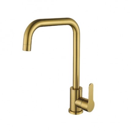 SORENTO PILLAR MOUNTED KITCHEN COLD TAP - SRTKT70SS-GY