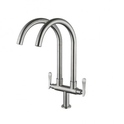 SORENTO PILLAR MOUNTED KITCHEN TAP - SRTKT1871SS