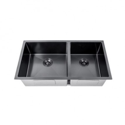 SORENTO UNDERMOUNT KITCHEN SINK DOUBLE BOWL - SRTKS7070-BL