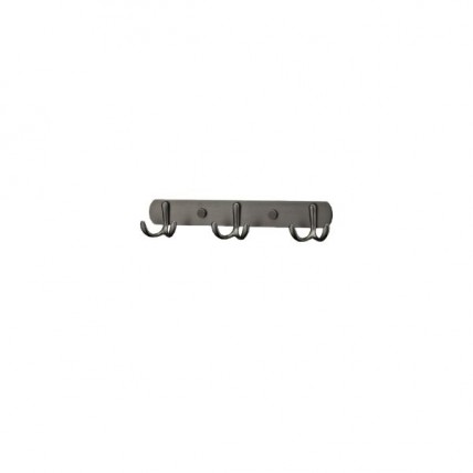 SORENTO S/STEEL 304 HOOK BAR GUNMETAL - SRT369-3-GM