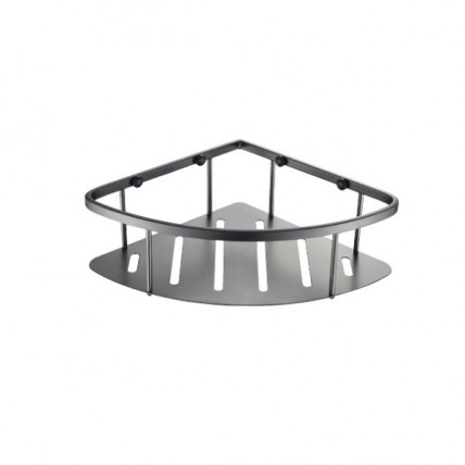 SORENTO S/STEEL 304 CORNER BASKET GUNMETAL - SRT2365-GM