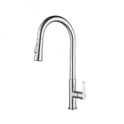 SORENTO PILLAR MOUNTED KITCHEN COLD TAP - SRTKT72SS