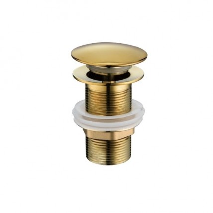 SORENTO POP UP WASTE 80MM C/W OVERFLOW GOLDEN YELLOW - SRTW1800-GY