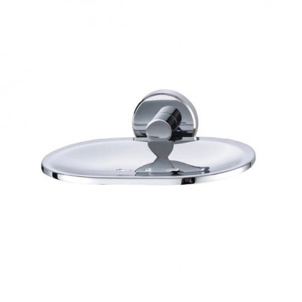 SORENTO S.STEEL SINGLE SOAP HOLDER - SRT2402-CR