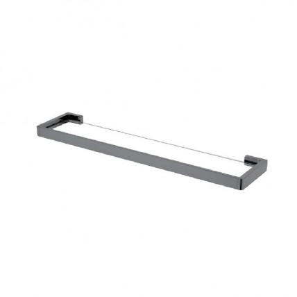 SORENTO GLASS SHELF GUN METAL - SRT8405