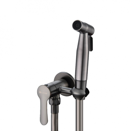 SORENTO HAND BIDET C/W ANGLE VALVE & 1.2M FLEXIBLE HOSE - SRTWT5879-GY