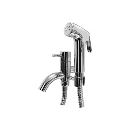 SORENTO  SRT70-CR TWO WAY TAP C/W HAND BIDET & 1.2M FLEXIBLE HOSE