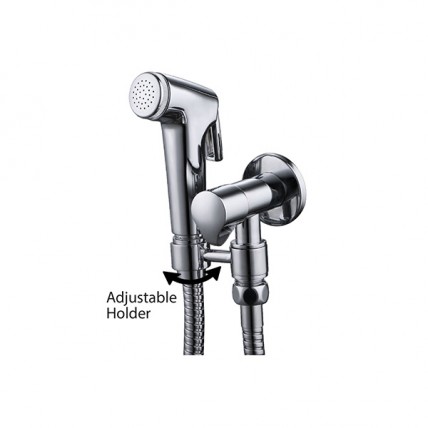SORENTO SRT61-CR HAND BIDET C/W ANGLE VALVE & FLEXIBLE HOSE