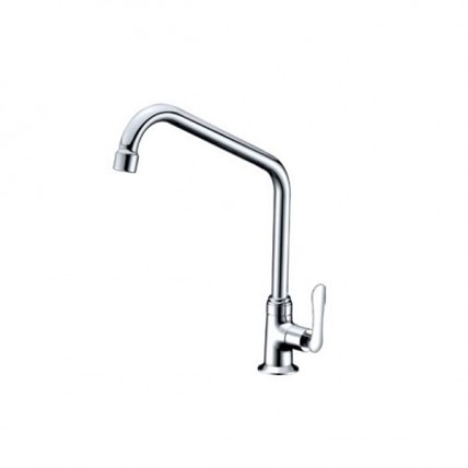 SORENTO SRTWT5710 PILLAR MOUNTED KITCHEN TAP BRASS