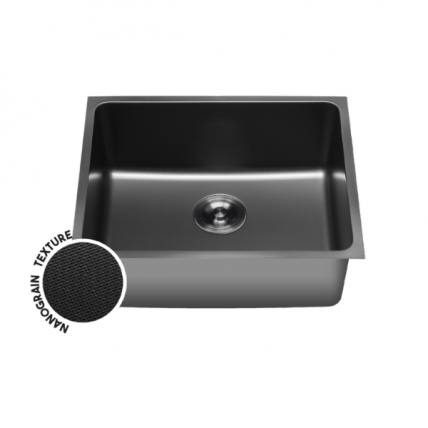 SORENTO NANOGRAIN KITCHEN SINK 1 BOWL - SRTKS2433-BL