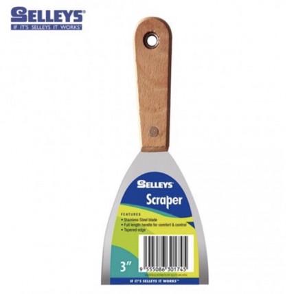 SELLEYS S/STEEL SCRAPER 3.0