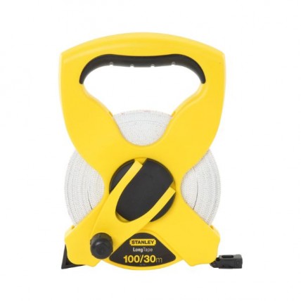 STANLEY FIBREGLASS LONG TAPE 30M/100'-34-791