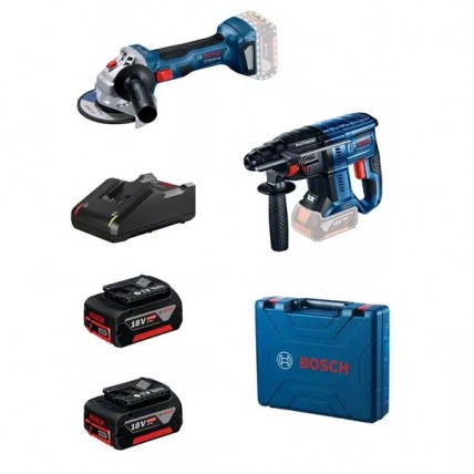 BOSCH GBH 185LI + GWS 180LI COMBO SET (06119240L4)