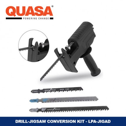 QUASA DRILL-JIGSAW CONVERSION KIT - LPA-JIGAD