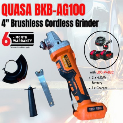 QUASA 20V 115MM CORDLESS GRINDER - LCB-CA20A/BKB-AG100