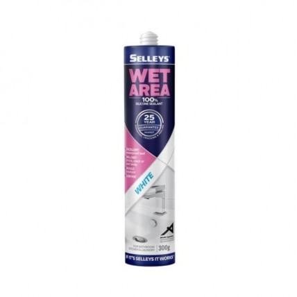SELLEYS WET AREA SPEED SEAL 300G - WHITE
