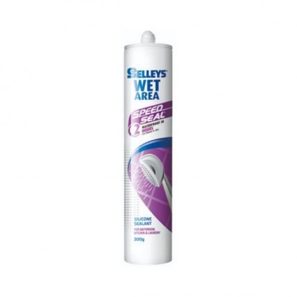 SELLEYS WET AREA SPEED SEAL 300G - CLEAR