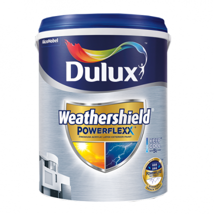 DULUX WEATHERSHIELD POWERFLEXX 5LT BASE - A - A952-AS5L