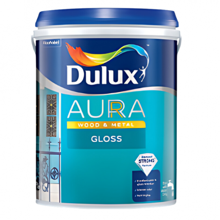 DULUX AURA GLOSS 5LT - BASE A (WATER BASE)