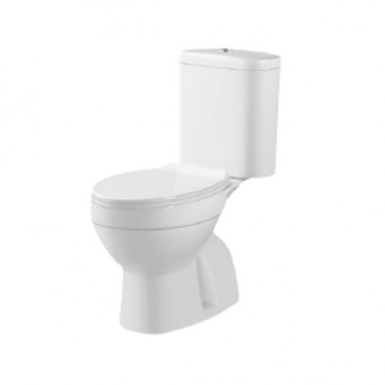 SANIWARE C.COUPLED P-TRAP 180MM & FITTING, RIMLESS SEAT COVER - WC-2110A/WC-1310-P