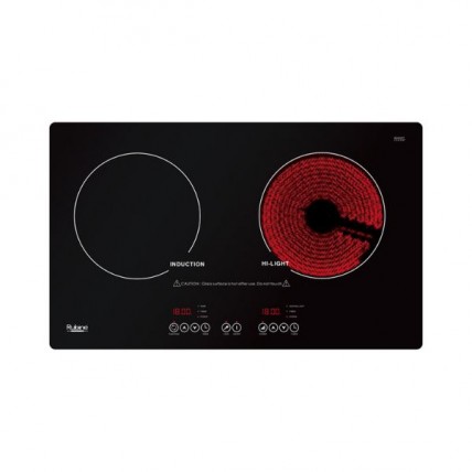 RUBINE 2-ZONE INDUCTION + HI-LIGHT HOB - RCT-ECOGREEN-INHL2