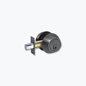 ARMOR DOUBLE KEY DEADBOLT LOCK - ADL-102 MATT GREY