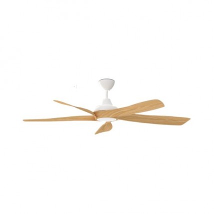 RIEGEN RCF-BLOOM56-5B-PW DC WiFi 5 BLADE CEILING FAN 56″