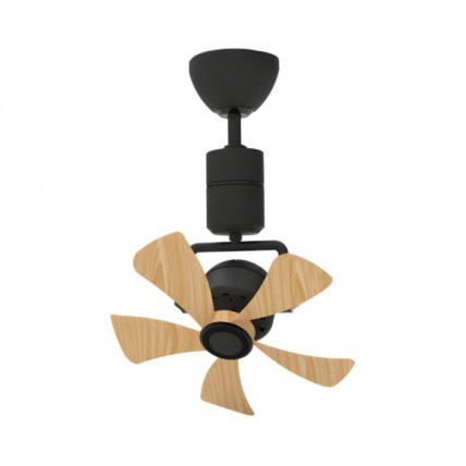 RIEGEN RCF-SPINO16-5B-BPW DC WiFi 5 BLADE CEILING FAN 16″