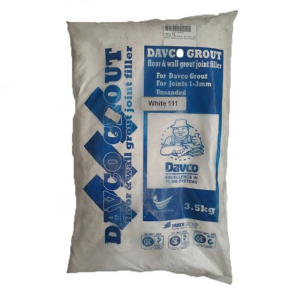 DAVCOGROUT 3.5KG - 111 - WHITE(DVG 111)