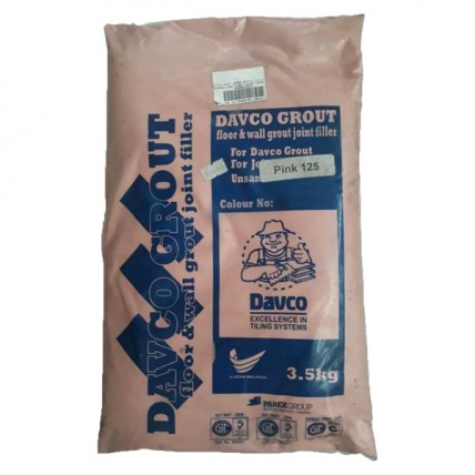 DAVCOGROUT 3.5KG - 600126 - LIGHT PINK (DVG 600126)