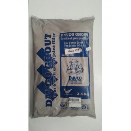 DAVCOGROUT 3.5KG - 132  GREY (DVG 132)