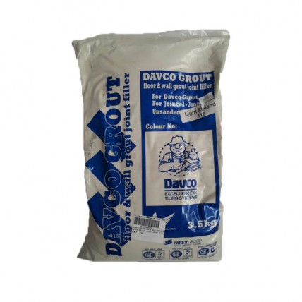 DAVCO GROUT LIGHT ALMOND 3.5KG - 116