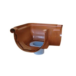 GUTTER HALF ROUND F370 MITRE JOINT IN 4