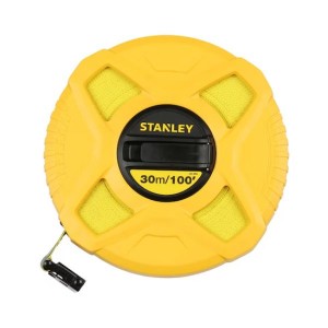 STANLEY FIBREGLASS LONG TAPE 30M/100' - 34-262