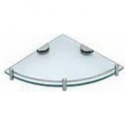 BLN GLASS SHELF CORNER CLEAR BLN-79201