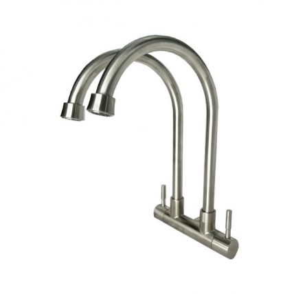 BLN SINK COLD TAP (W) D.HIGH SPOUT BLN-1308W-SH